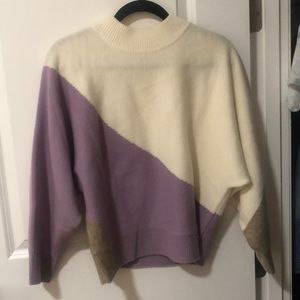 Petite studio wool sweater